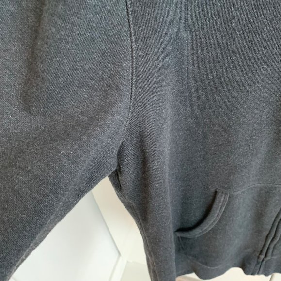 Everyday Fleece Men's Full Zip Hooded Grey Sweatshirt Size XL - Picture 4 of 6